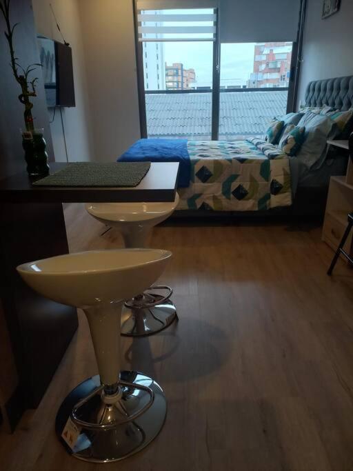 Appartamento Apartaestudio Chapinero Balcon Bogotá Esterno foto